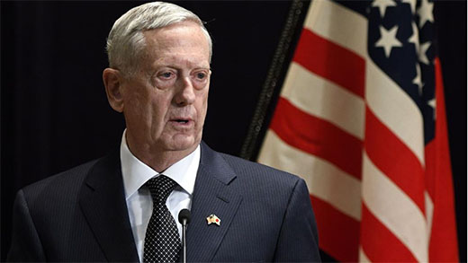 US-VERTEIDIGUNGSMINISTER JAMES MATTIS US-VERTEIDIGUNGSMINISTER JAMES MATTIS